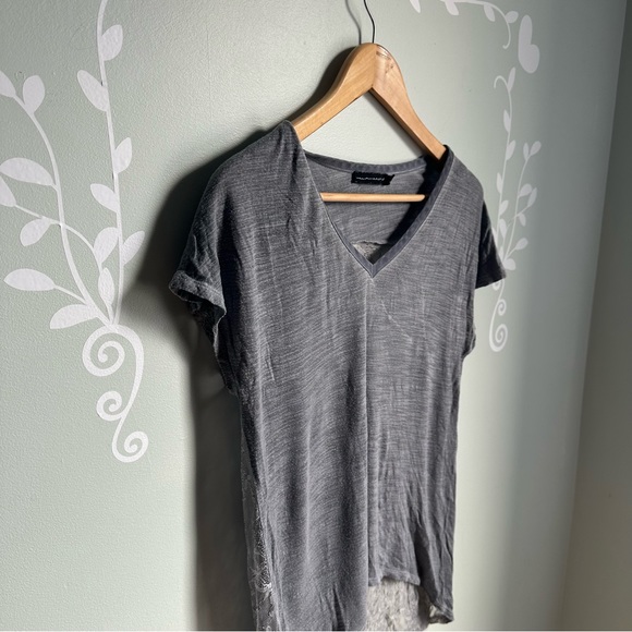 William Rast Sheer Back High-Low Blouse in size US L - Picture 3 of 5